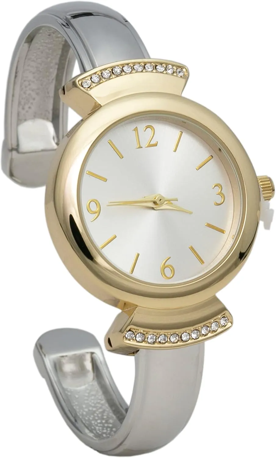 Petite Designed Glossy Cuff Bangle Ladies Wrist Watch Blekon Collections Women's Analog Display 28mm Case Arabic extinct impenetrable incapacitated dedicate creeper Numerals 