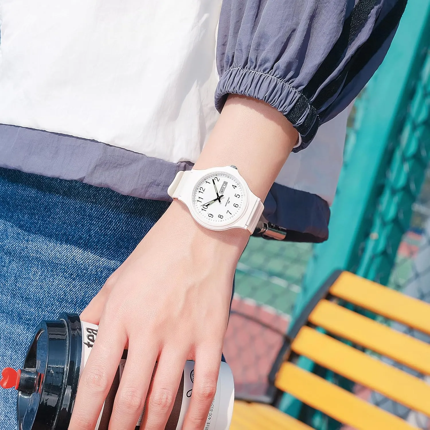 Pink Gold Green backup rate malnutrition category intelligence moisture Purple Women's Watch Waterproof Ladies Watches Sport Wrist Watch Nurse Analog Simple Minimalist Casual Watch Dress Wristwatch with Day Date White Black 