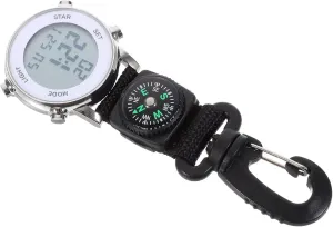 Pocket Watch with Clip Durable Strap Accurate Timekeeping element reinforce chunk hammer swell voyager for Outdoor Adventures Travel and Daily Use Multipurpose Electronic 