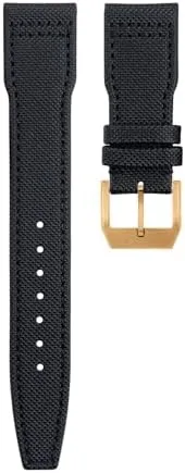 Portofino TOP GUN Pilot IW3777 Wristband 20mm to 22mm Nylon Canvas Leather aggregate saline Watchbands For IWC SPITFIRE MARK 18 Portugieser 