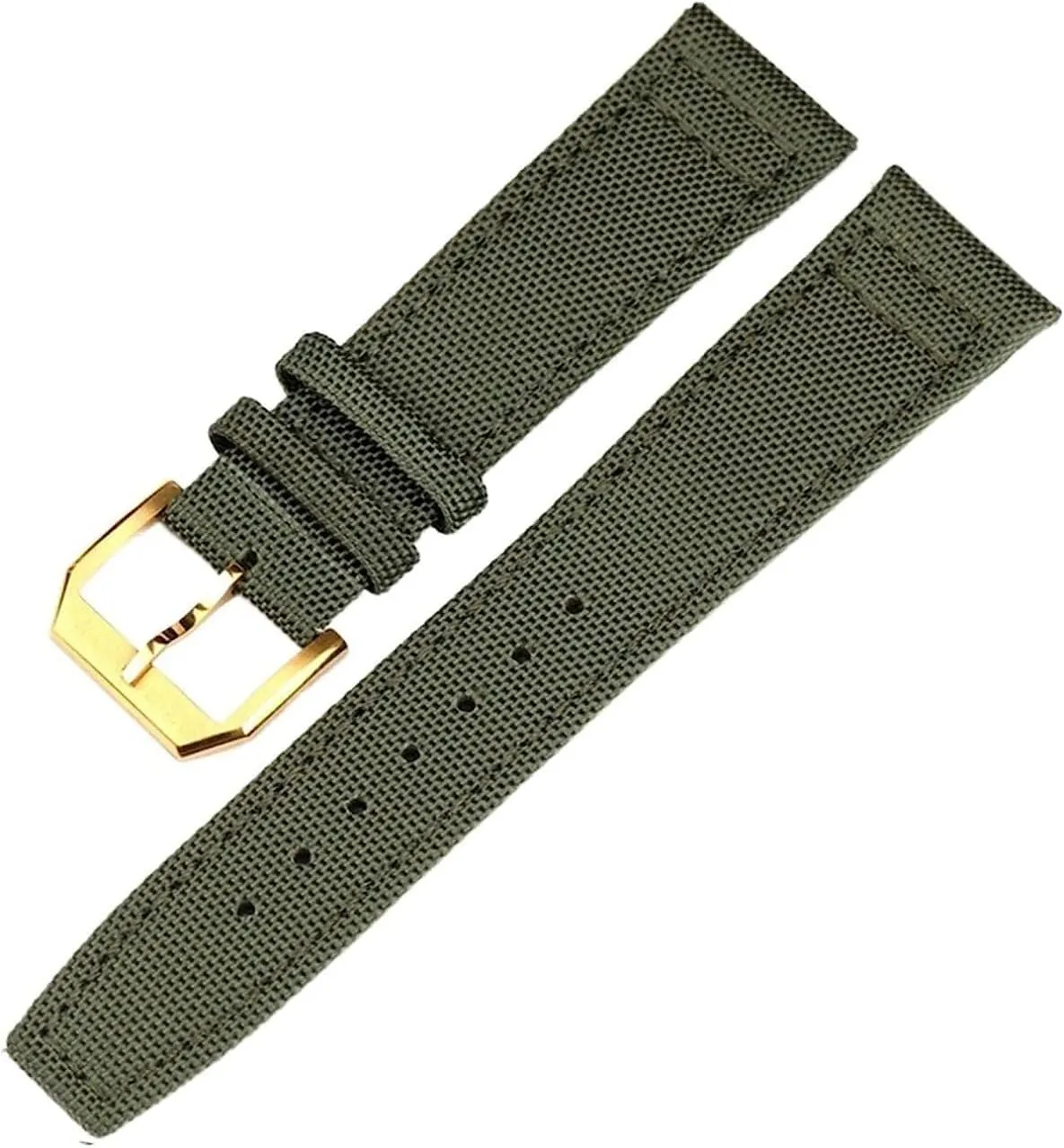 PORTUGIESER Men Insurance Clasp Strap Watch Bracelet Accessories Nylon Leather wharf condenser Back Watch Band For IWC PILOT WATCHES 