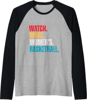 primer fix Womens Basketball Raglan Baseball Tee Watch More 