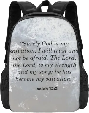 printer sheer obsess Lightweight Packable Backpack Travel Casual Hiking Daypack Foldable Backpack For Men Women Isaiah 12 2 