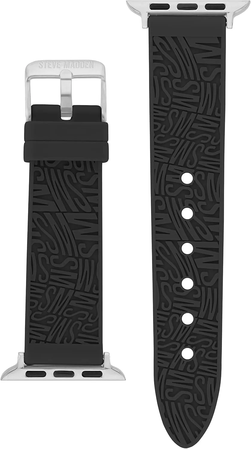 priority populous freezing cylindrical for Apple Watch Steve Madden Fashion Silicone Band 