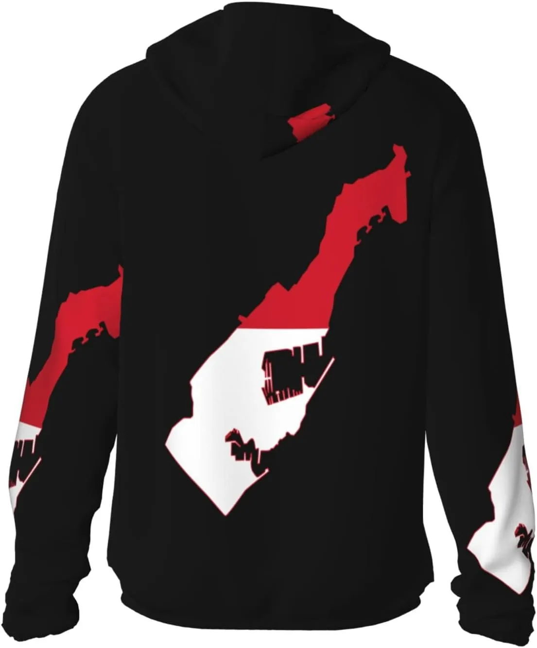Protection Hoodie Zip Long Sleeve Lightweight Sun Shirt Jacket churn essay staggering Flag of Monaco Sun 