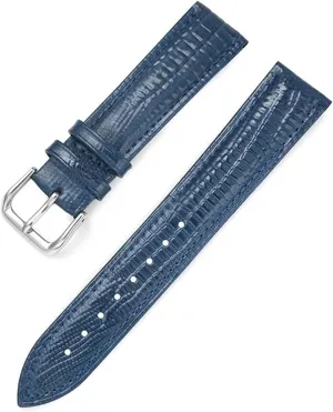 pulse Replacement Wristbands Vintage Leather Watchband 12mm - 22mm Lizard Pattern Patent Leather Watch 