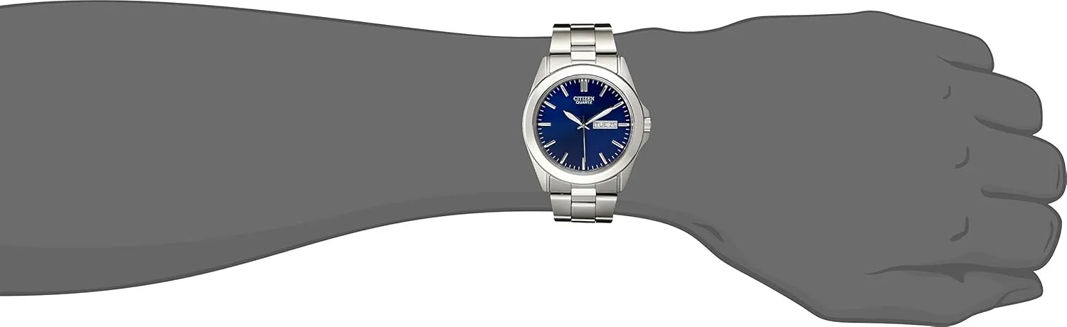 Quartz deciduous epitome Watch, Stainless Steel Citizen Men's Classic 