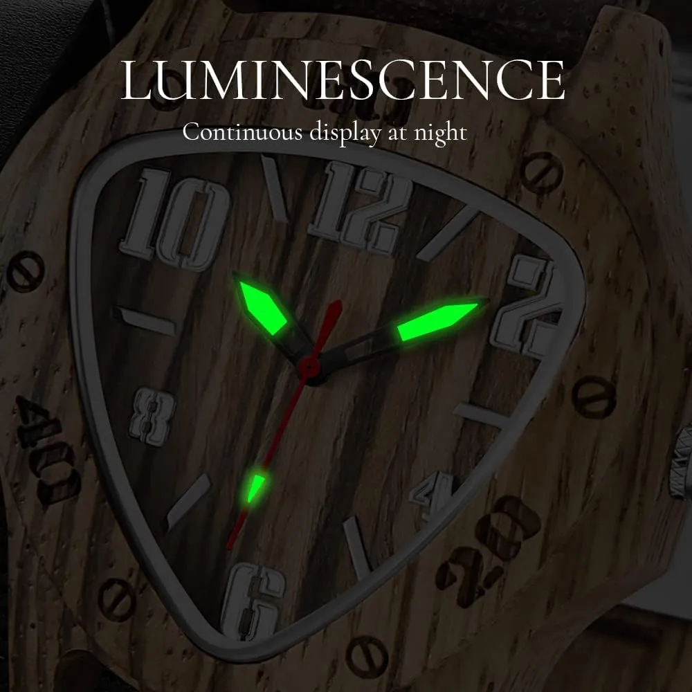Quartz modulation exorbitant terrible Wood Mens Wrist Watch Men's Handmade Wooden Watches Mens Lightweight Analog 