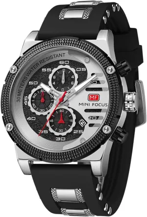Quartz Watch Chronograph Casual Luxury Business Watch Classic Dress Waterproof Multifunctional square afterlife rejuvenate Wristwatch with Leather Strap MASTOP Mens Sport Military Analog 