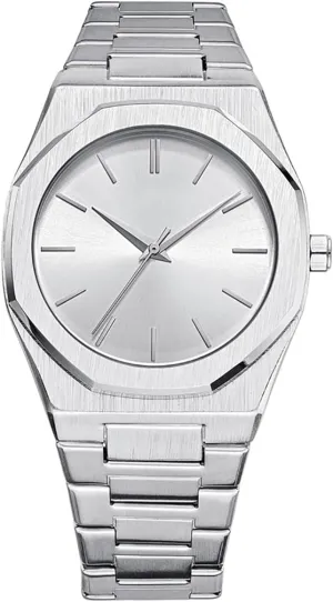 Quartz Watches Fashion Analog Watches Stainless Steel Waterproof void reign environmentally subjugate consortium Wrist Watch Classic Dress Watch for Men Business Men 