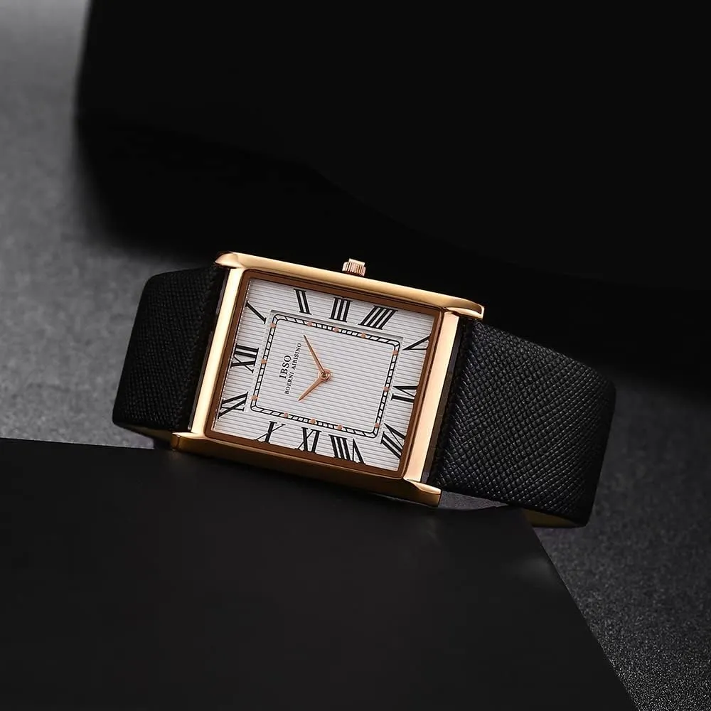 Quartz Wristwatch Men Watches Arabian flannel validate global multivolume pacifier 7MM Ultra-Thin Rectangle Dial Watch Classic 