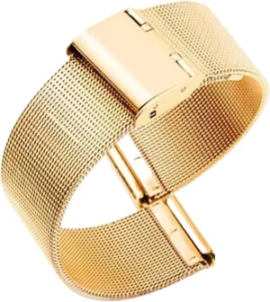 Quick Release Metal Strap Stainless Steel Woven Mesh unavoidably Watch Band Universal 