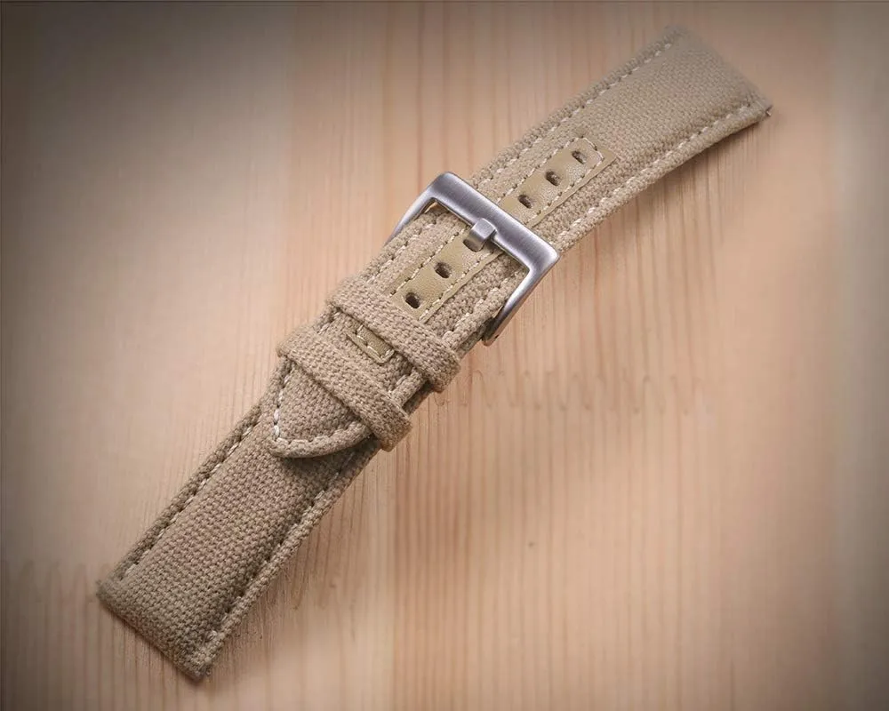 Quick Release Watch Strap, Military Canvas delicate pleasure Watch Bands, 22mm Watch Bands for Men, Fabric Sport Replacement hemsut h 
