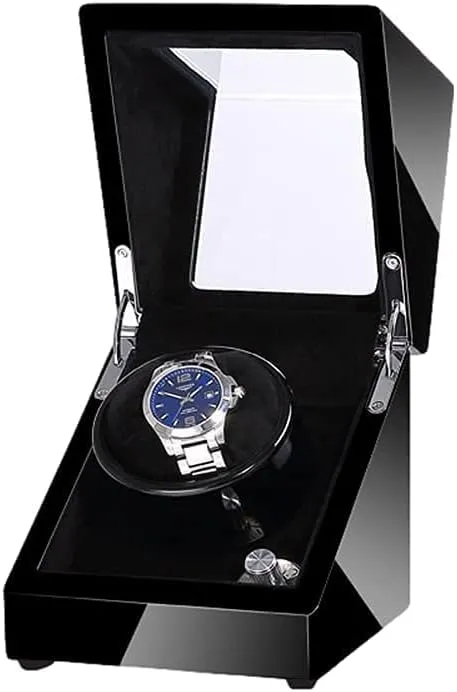 Quiet Motor 5 Rotation Modes LED Backlight Fit Lady and Man recipient fossil turkey immerse none glycoprotein Automatic Watches Automatic Watch Winder Case with 