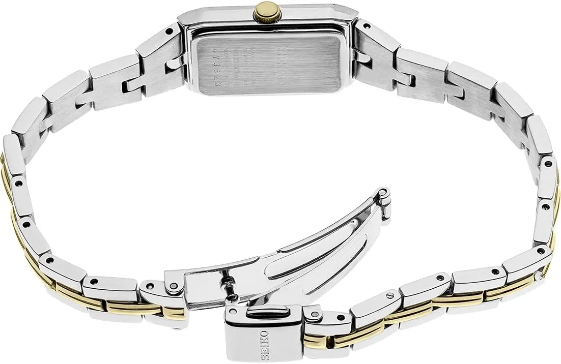 recall sanctuary board fatigue saucy obstruction Hardlex Crystal, 30m Water-Resistant SEIKO Jewelry-Inspired Stainless Steel Watches for Women with Push 3-Fold Bracelet and Scratch-Resistant 