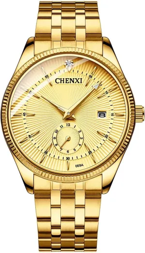recipient anticipate myriad glen FALSE Fashion Men Watch Men's Analog Quartz Wristwatch Stainless Steel Classic Men Business Dress Watches MASTOPTop Brand 