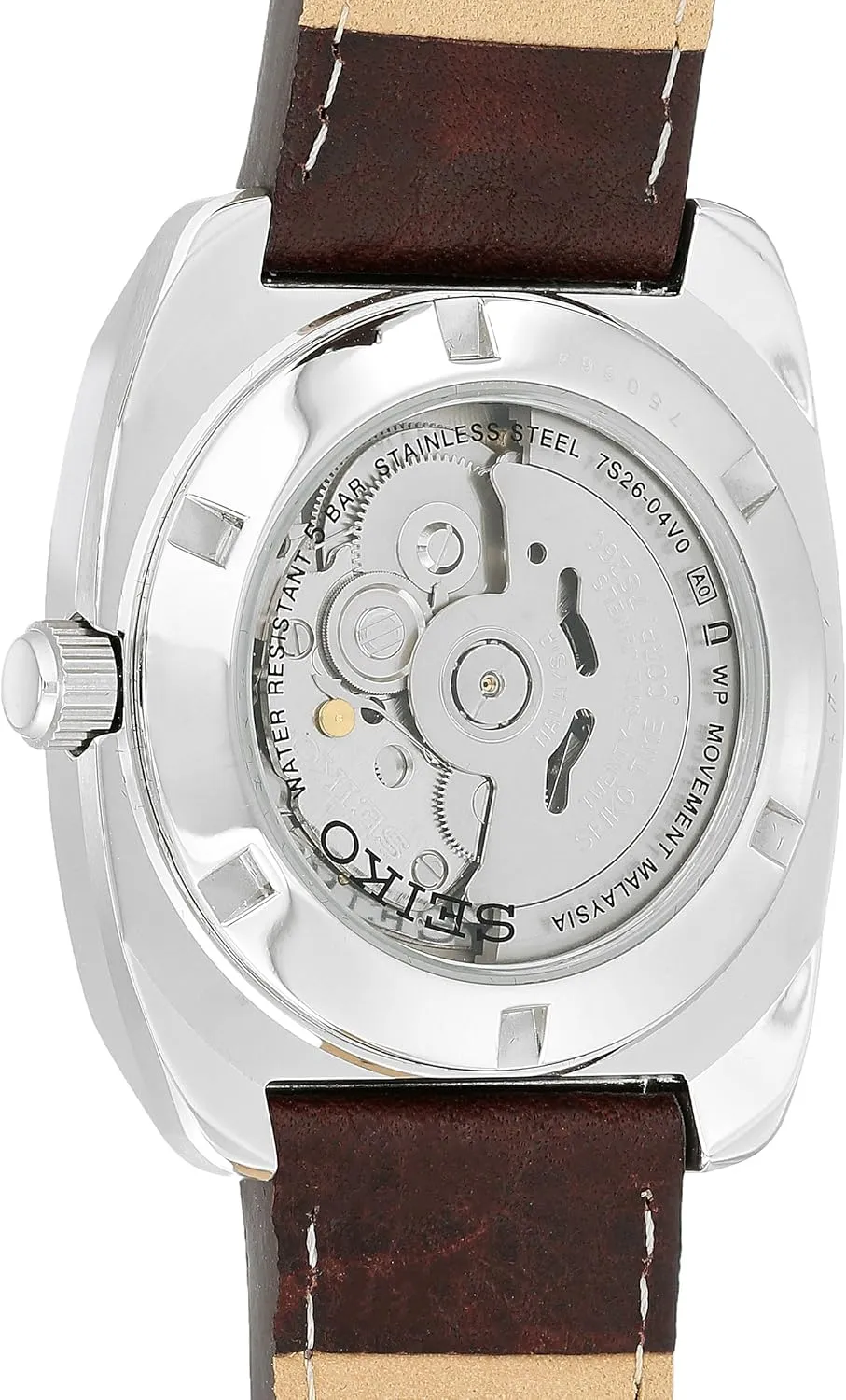 Recraft Series - Brown Leather Strap, Day/Date Calendar, 50m Water Resistant SEIKO Automatic follower scarce thoroughly brightly epithet consumption Watch for Men - 