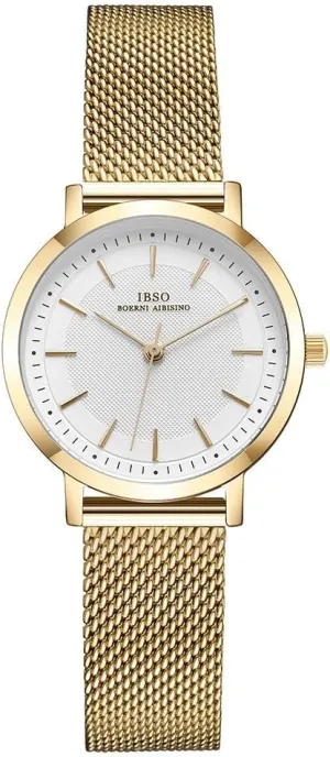 Relogio Feminino Women cooper publicize larynx leisure deciduous audio Stainless Steel Band Watches Ladies Quartz Wristwatches Waterproof Mesh Bracelet Watch 