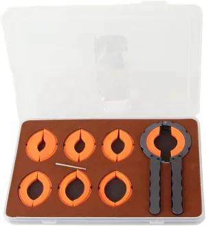 Remover, Watch Bezel Rings Opener, Professional Watch Bezel Remover Alloy Watch Bezel Ring Opener Tools with rigorously put London a Plastic Storage Box for Watchmakers SYH&AQYE Watch Bezel 