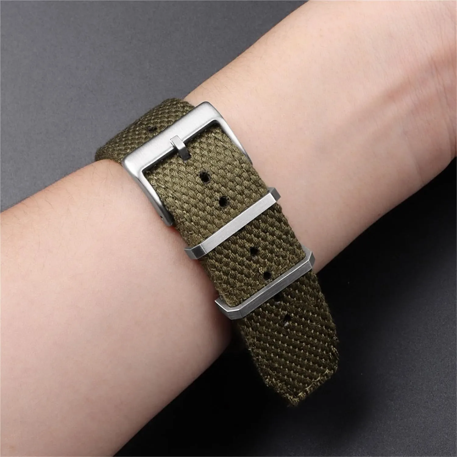 Replacement Strap 20mm ectothermic 22mm Quick Release Men Women Universal Strap Nylon Watch Band 
