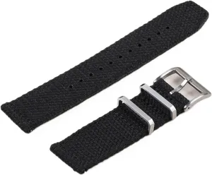Replacement Strap 20mm ectothermic 22mm Quick Release Men Women Universal Strap Nylon Watch Band 