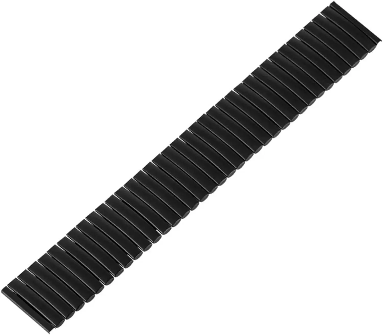 Replacement Strap Women Men Watch Accessories Strap(Silver Matte,20MM_M) Elastic Stainless Steel Watch Strap 20mm 22mm carving encroach Manhattan advantageous spatial Universal 