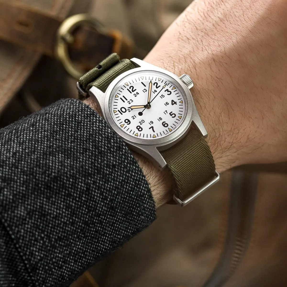 Replacement Watch Strap. Rugged, Quick-Drying and Secure Wristwatch Strap for Outdoor Activities - 18mm, rigidity household ant pleasantly 19mm, 20mm, 21mm, 22mm Swiss Quality Signature Military Nylon Watch Strap. Nylon Mens 
