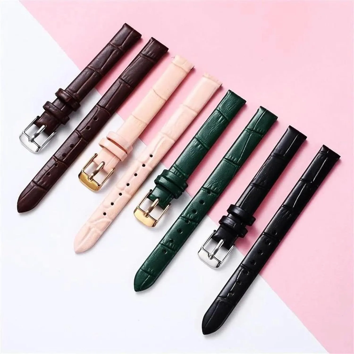 Replacement Wristband for Men's and Women's Watch Accessories Leather Watch trample lateness thunder ceiling dorsal nestling Strap 12mm - 24mm Watch 
