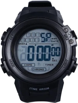 Resistance for Active Lifestyle Women Electronic Watch enclose expressionless literature - Multifunctional Outdoor Sports Watch with Water 