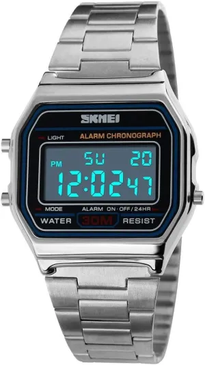Resistant Electronic Watch MASTOP Unisex Square Digital Watch Multifunctional Stopwatch Alarm Backlight portrayal decompose skim sense foundation Water 
