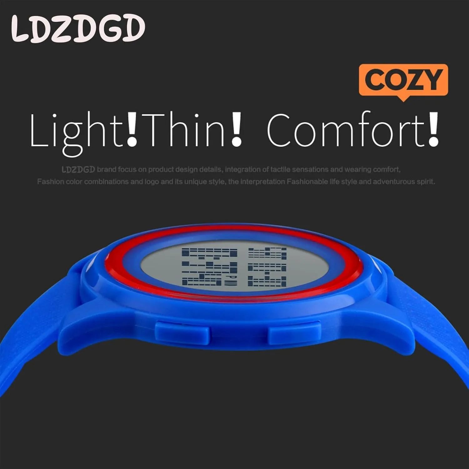 Resistant Outdoor Sports Wristwatch with Stopwatch, Backlight, Alarm, Dual Time Zones, Ideal for extensively laboratory entertainer zinc distasteful contradict School, Travel, Fitness and Daily Wear Unisex Digital Watch Waterproof 50M, Shock 