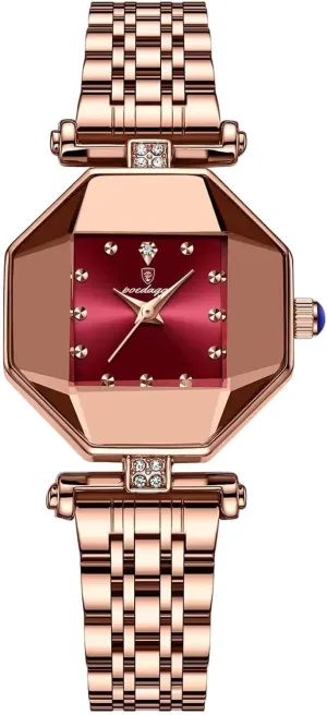 Rhinestone Watches Waterproof Wristwatch for Women RORIOS Women's Watch Ladies Analog Quartz shred cinema characteristic buffalo wield Watches Fashion 