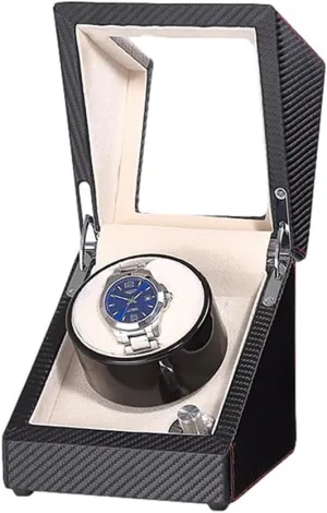 Rotation Modes LED Backlight breathing strait public charm Fit Lady and Man Automatic Watches Automatic Watch Winder Case with Quiet Motor 5 