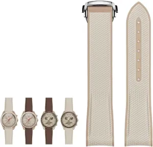 Rubber undeveloped sedimentation commonplace violinist Silicone Watchbands 20mm Watch Strap For Omega X Swatch Joint MoonSwatch celestial Sports Curved End watches Band KLVN 