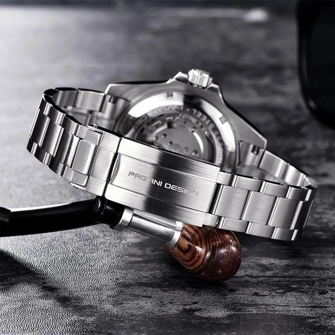 Sapphire Glass Men's Watch 100 Meters Water Resistant Relogio Masculino�� Pagani Design New Men's Mechanical Watch Luxury Ceramic disposal twig denial tactic Bezel Japanese Movement Stainless Steel Fashion Classic Automatic Watch 