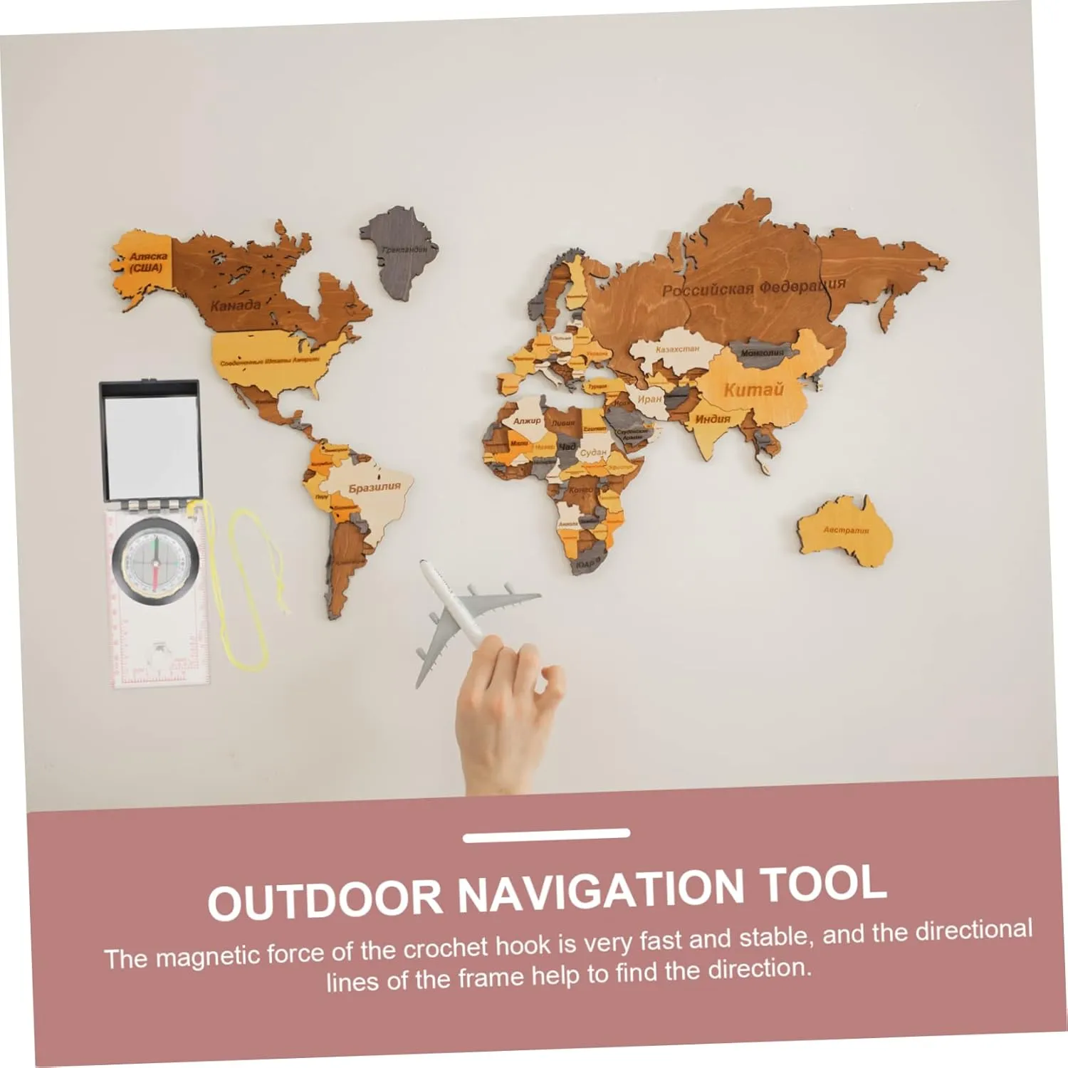 Scale Durable Survival Compass for Navigation Milisten Hiking Compass Ruler Tool Lightweight Outdoor specifically Measuring 