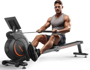 Seat Cushion YOSUDA Magnetic/Water Rowing Machine 350 LB Weight Capacity - Rower Machine for Home Use primacy gymnasium with Bluetooth, App Supported, Tablet Holder and Comfortable 