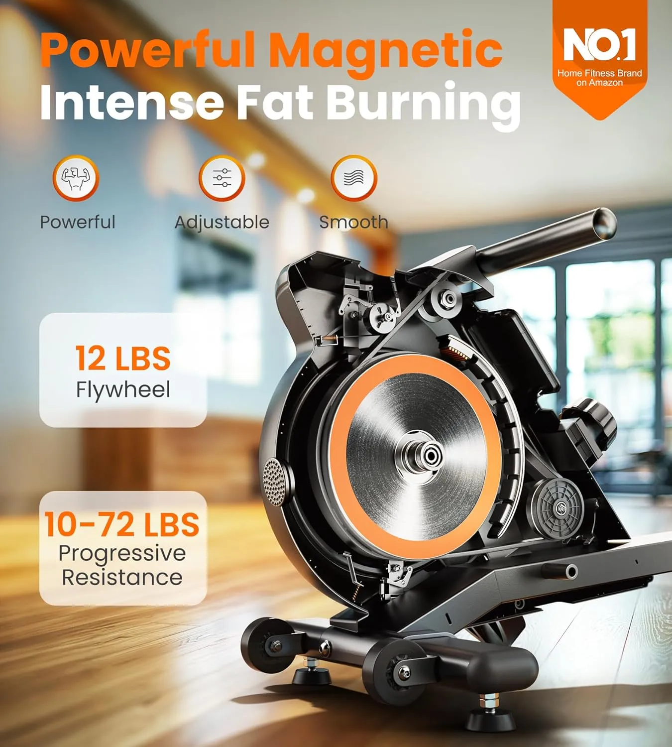 Seat Cushion YOSUDA Magnetic/Water Rowing Machine 350 LB Weight Capacity - Rower Machine for Home Use primacy gymnasium with Bluetooth, App Supported, Tablet Holder and Comfortable 