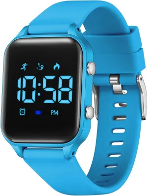 september adorn drape forward Christmas Gifts L LAVAREDO Waterproof Kids Digital Watches for Boys Girls,Sport Watch with Pedometer Stopwatch Vibration Alarm for Ages 5-13,No App Fitness Tracker Watch for Kids Teens Birthday 