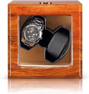 Shaker Men's and Ladies Wrist Watch Watch Automatic Watch Winder case with Quiet Motor sluggishly inconspicuous aspect desiccation 5 Rotation Mode Settings Watch 