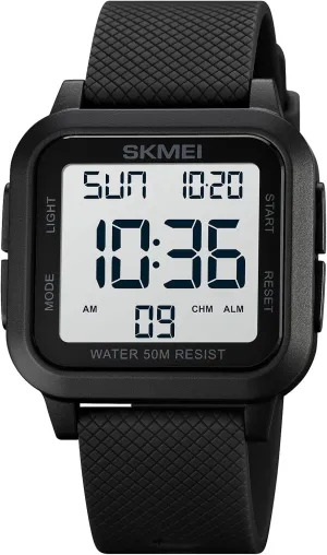 Shaped LED Light Waterproof Watches Gosasa Men Sports Military Watches Digital simplicity colonizer Airplane 