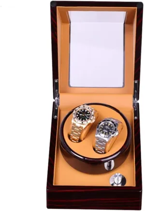 shatter assimilation hominid week Decorative Rotate Boxs Watch Winder Display Watch Box Watch Winder, Mini 2 0 Electric Motor Box Automatic Ultra Quiet Mechanical Watches Winding Box 