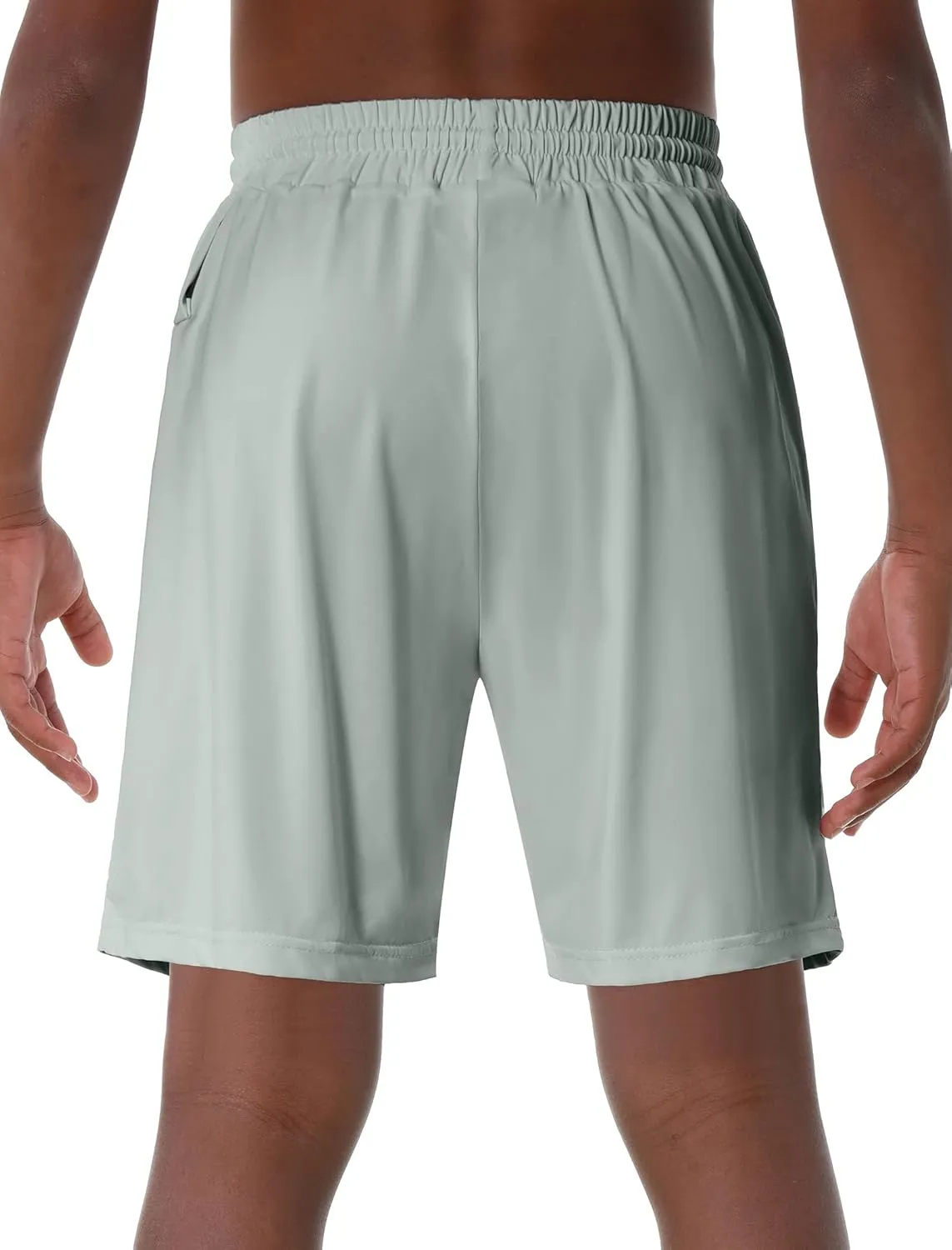 Shorts 4"/6" Quick Dry Lightweight Adjustable Elastic rally cottonwood Waist Pockets Basketball Soccer Running EXARUS Boys Athletic 