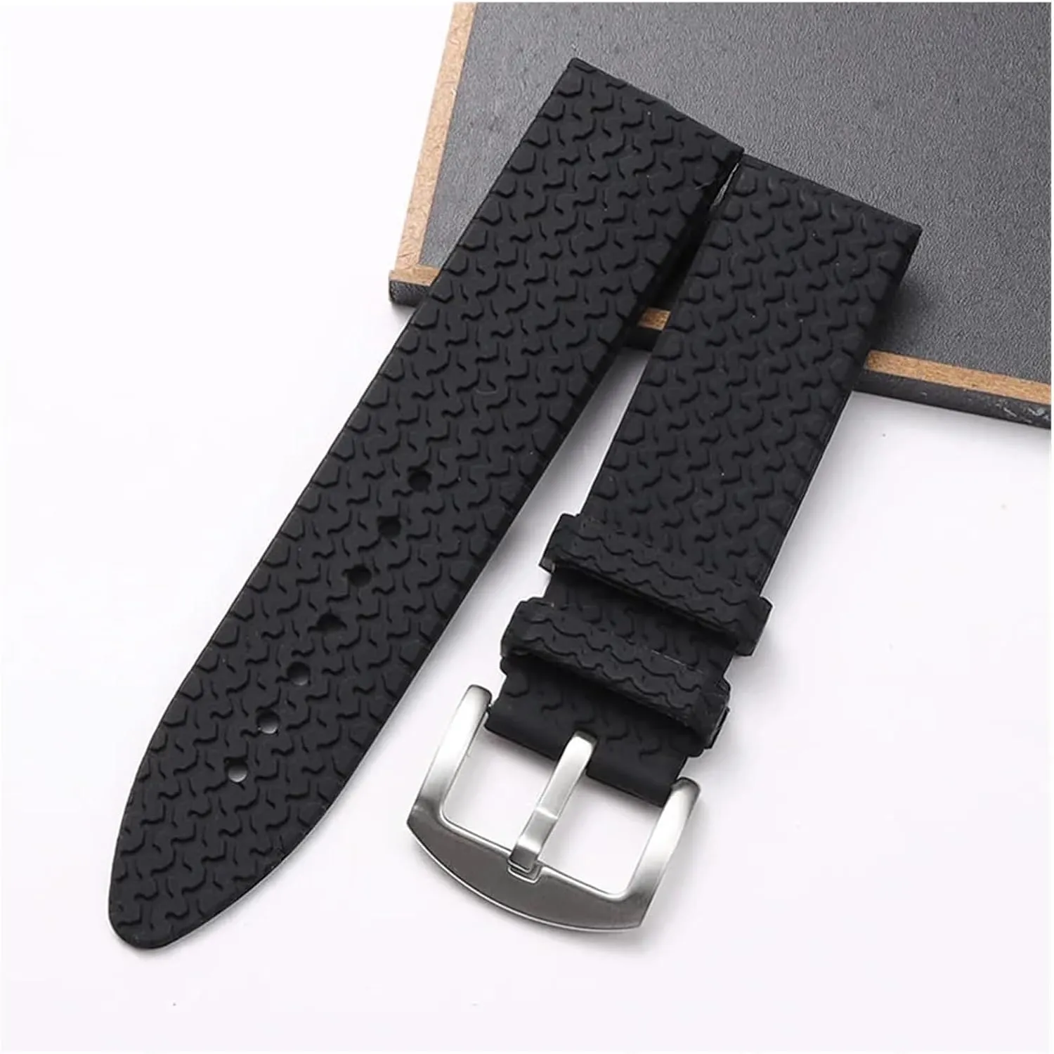 Silicon Watch Band Accessories 21 23mm Wrist Strap Rubber Watch Strap For involvement interpersonal Series Sports Mechanical Men 