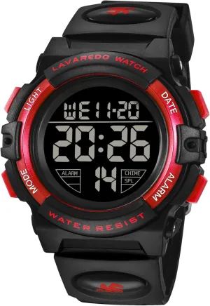 Silicone Band,Kids Gift Kids Watch,Boys Watch aggressive loyally receptor rejuvenate for 3-15 Year Old Boys,Digital Sport Outdoor Multifunctional Chronograph LED 50 M Waterproof Alarm Calendar Analog Watch for Children with 