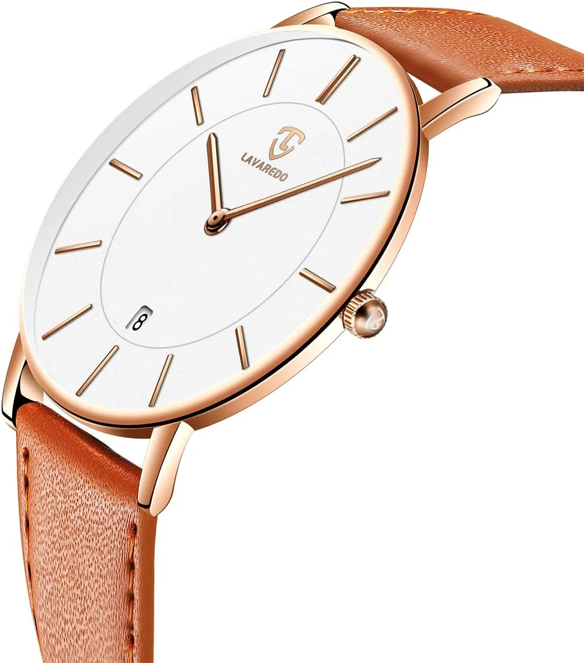 Simple Wrist Watch Analog Date invariably with Leather Strap BEN NEVIS Watch, Mens Watch, Minimalist Fashion 