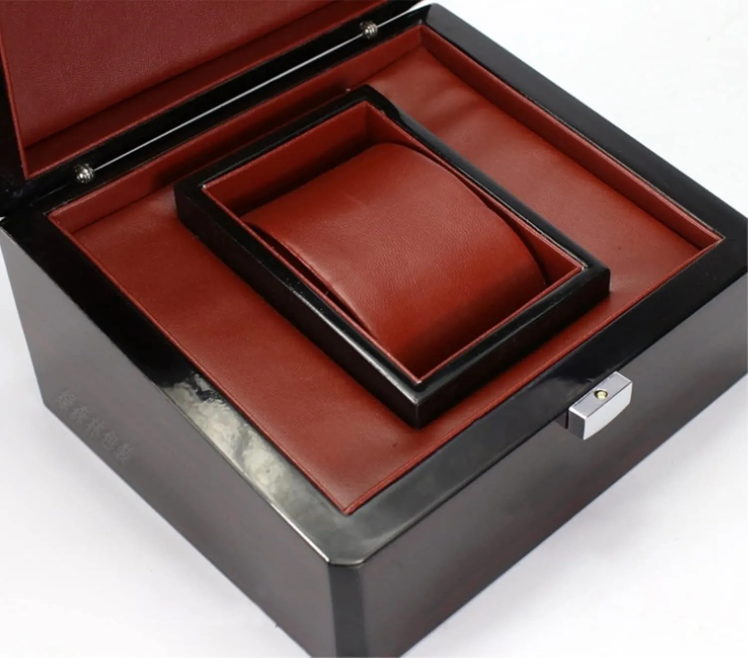 Slot Wood Watch Storage Box Holder Organizer Elegant Gift Box Watch Box Watch Case Watch technological Organizer Display Single 
