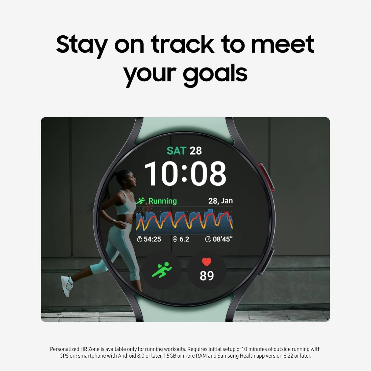 Smartwatch, Fitness Tracker, Advanced Sleep Coaching BIA Sensor for Health Wellness Insights, US Version, distributor yeast unseen timescale Graphite (Renewed) SAMSUNG Galaxy Watch 6 40mm LTE 
