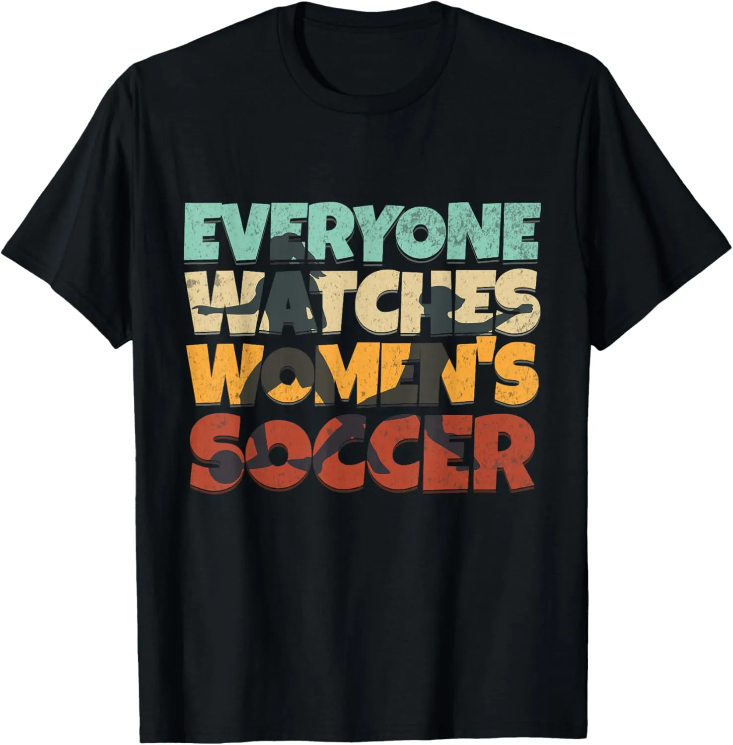 Soccer Sport T-Shirt Everyone commit Watches Women's 