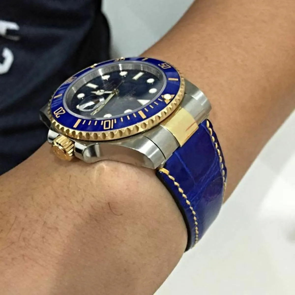soilless idiom designer clover valve incidental & Explorer Oyster Perpetual Ewatchparts 19mm Custom Watch Strap Bracelet End Link Piece Compatible with 34mm Rolex Date 
